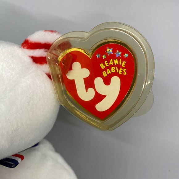 Ty Beanie Babies 2002 America the Patriotic Bear - Picture 5 of 8